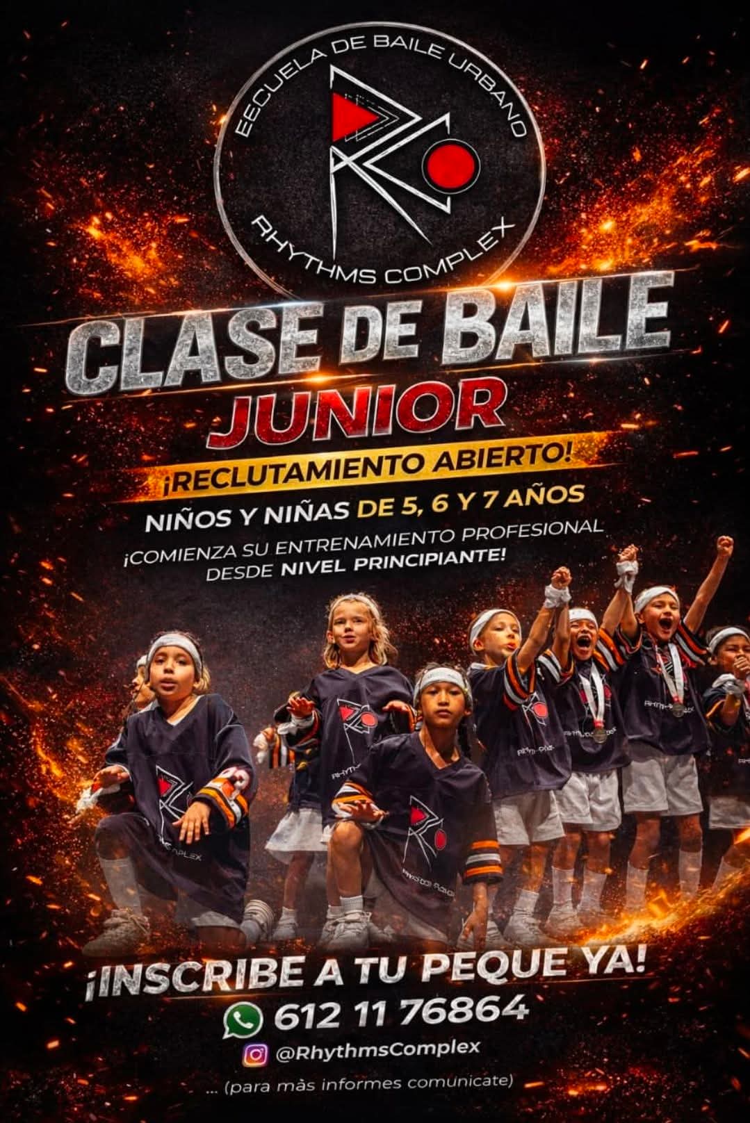 Rhythms Complex Junior Dance Group - Trial Classes poster