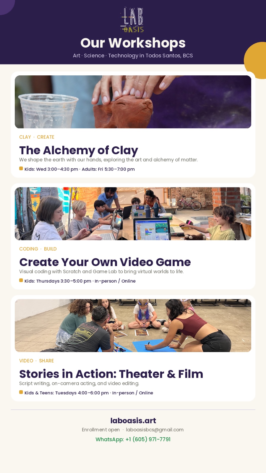 The Alchemy of Clay - Kids poster