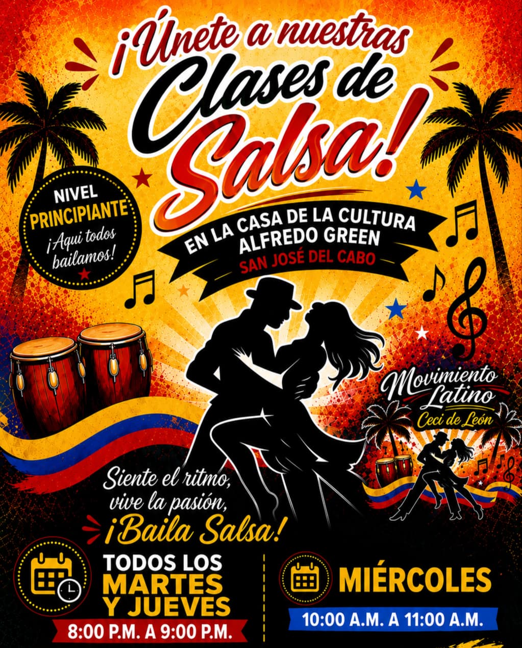 Salsa Class - Beginner Level poster