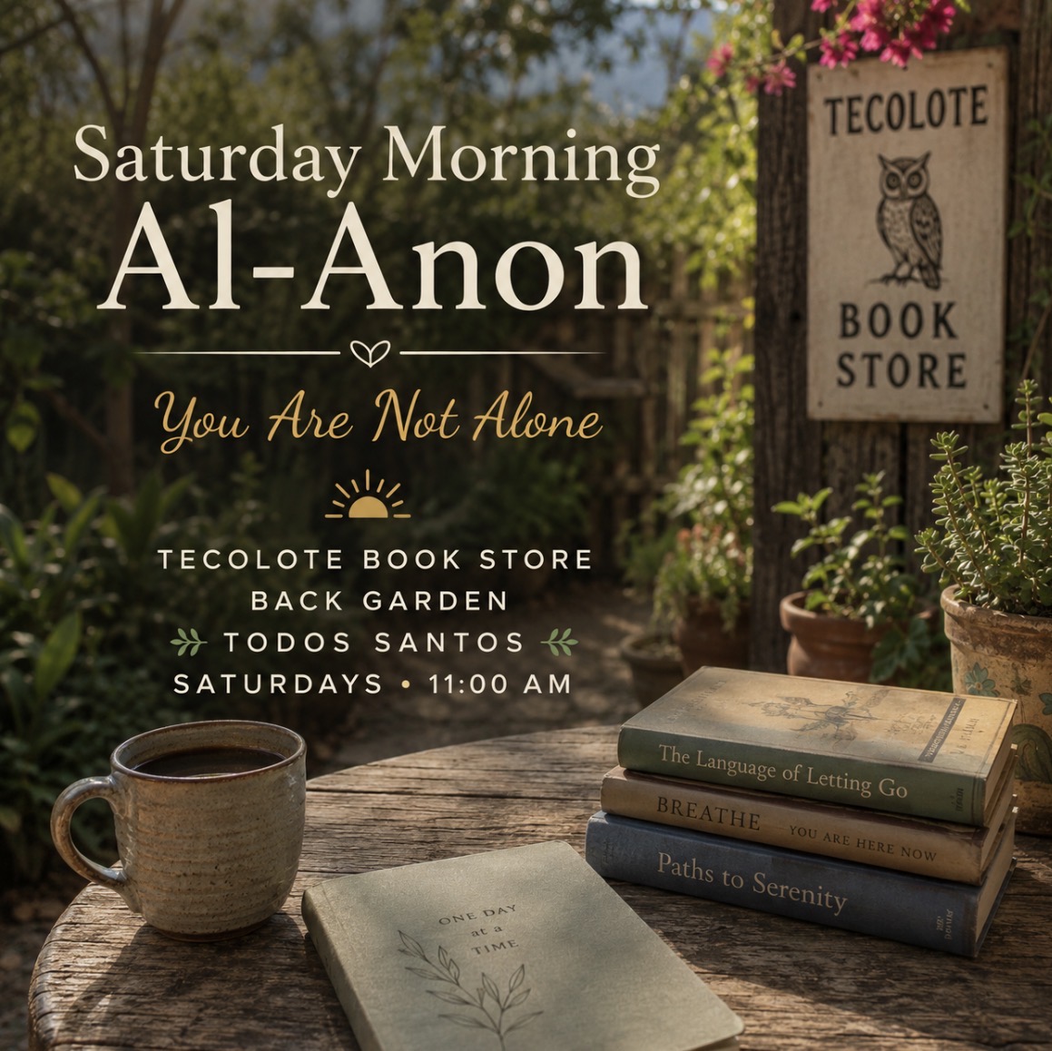 Alanon Meeting poster