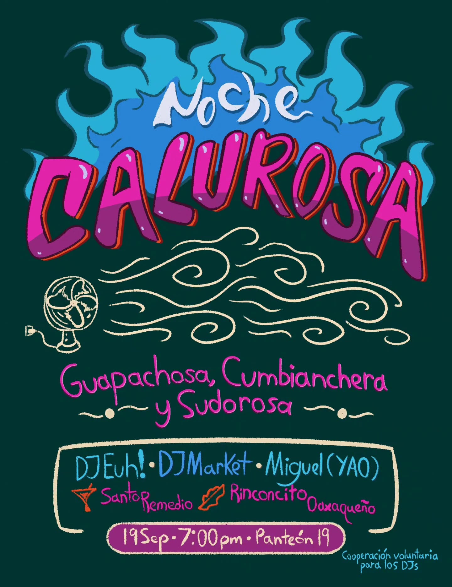 Noche Calurosa poster