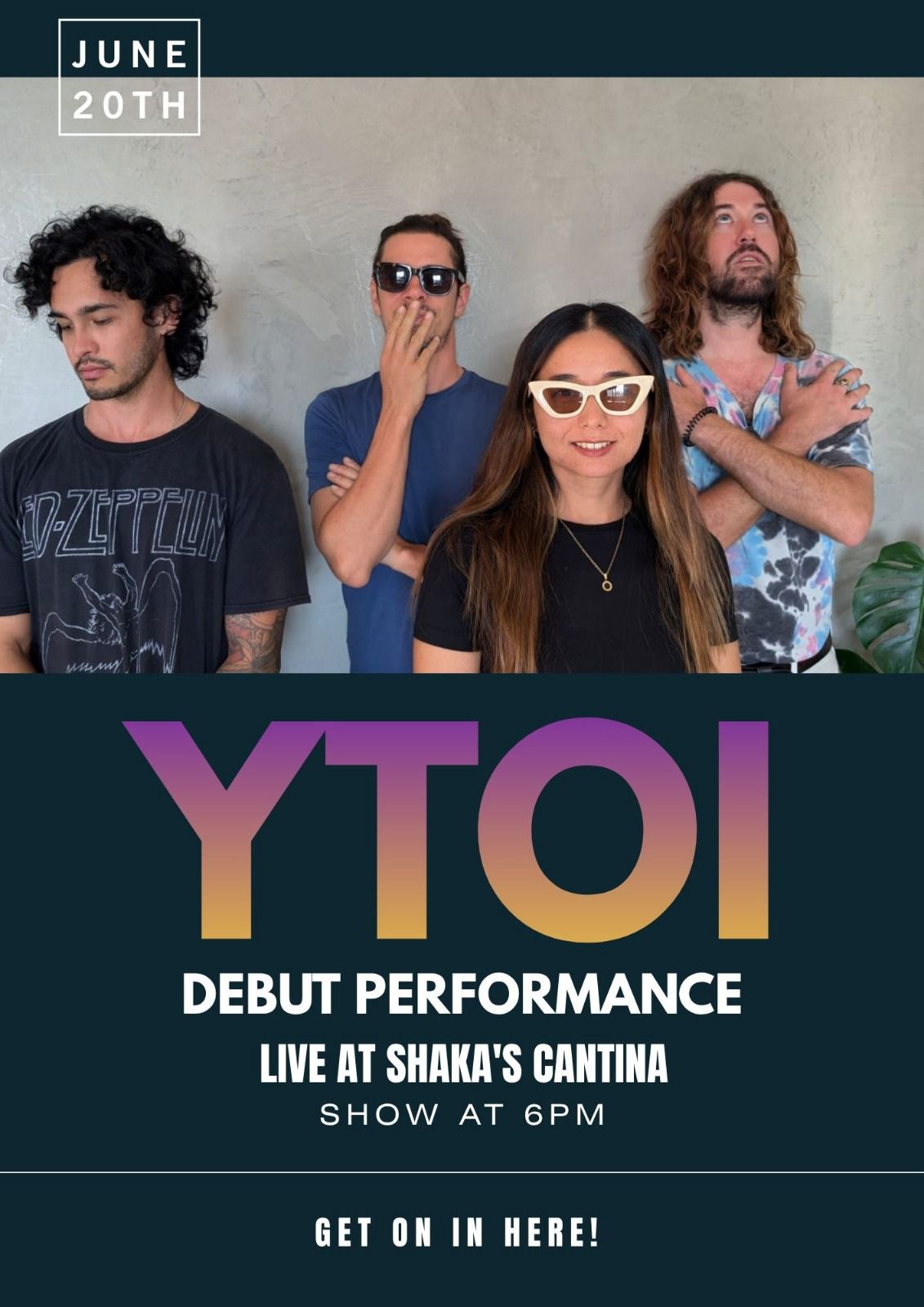 YTOI Debut Performance poster