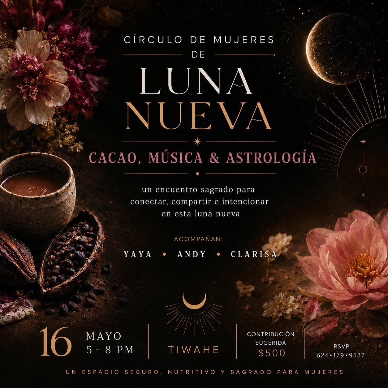 Círculo de mujeres de luna nueva
