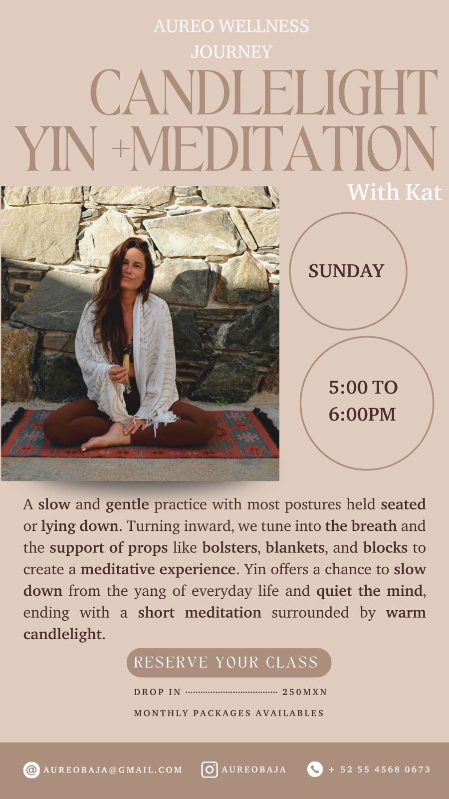 Candlelight Yin Yoga + Meditation