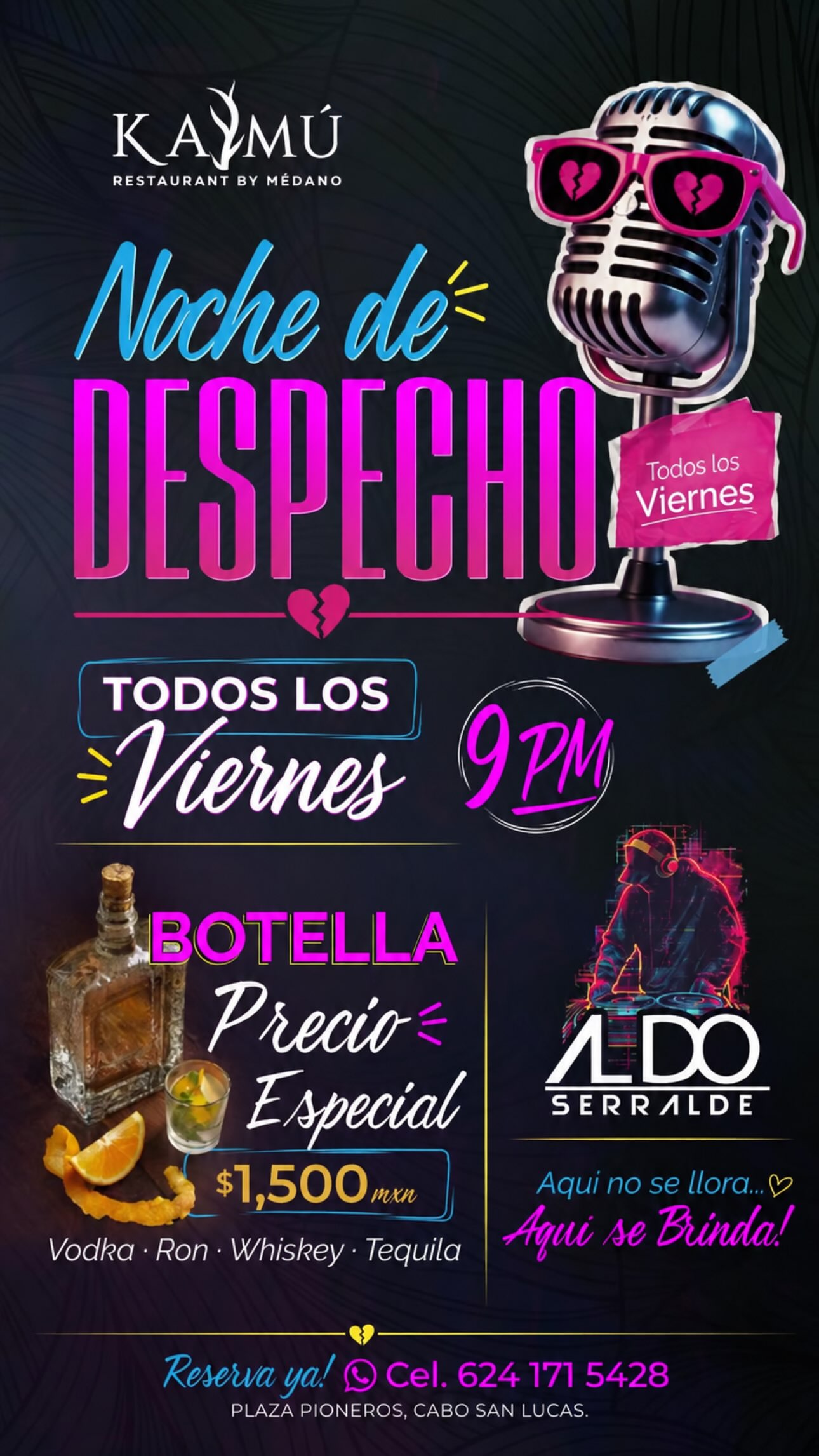 Noche de Despecho — Aldo Serralde (Kaymú Restaurant)