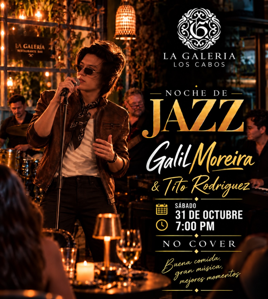 Noche de Jazz with Galil Moreira & Tito Rodríguez poster