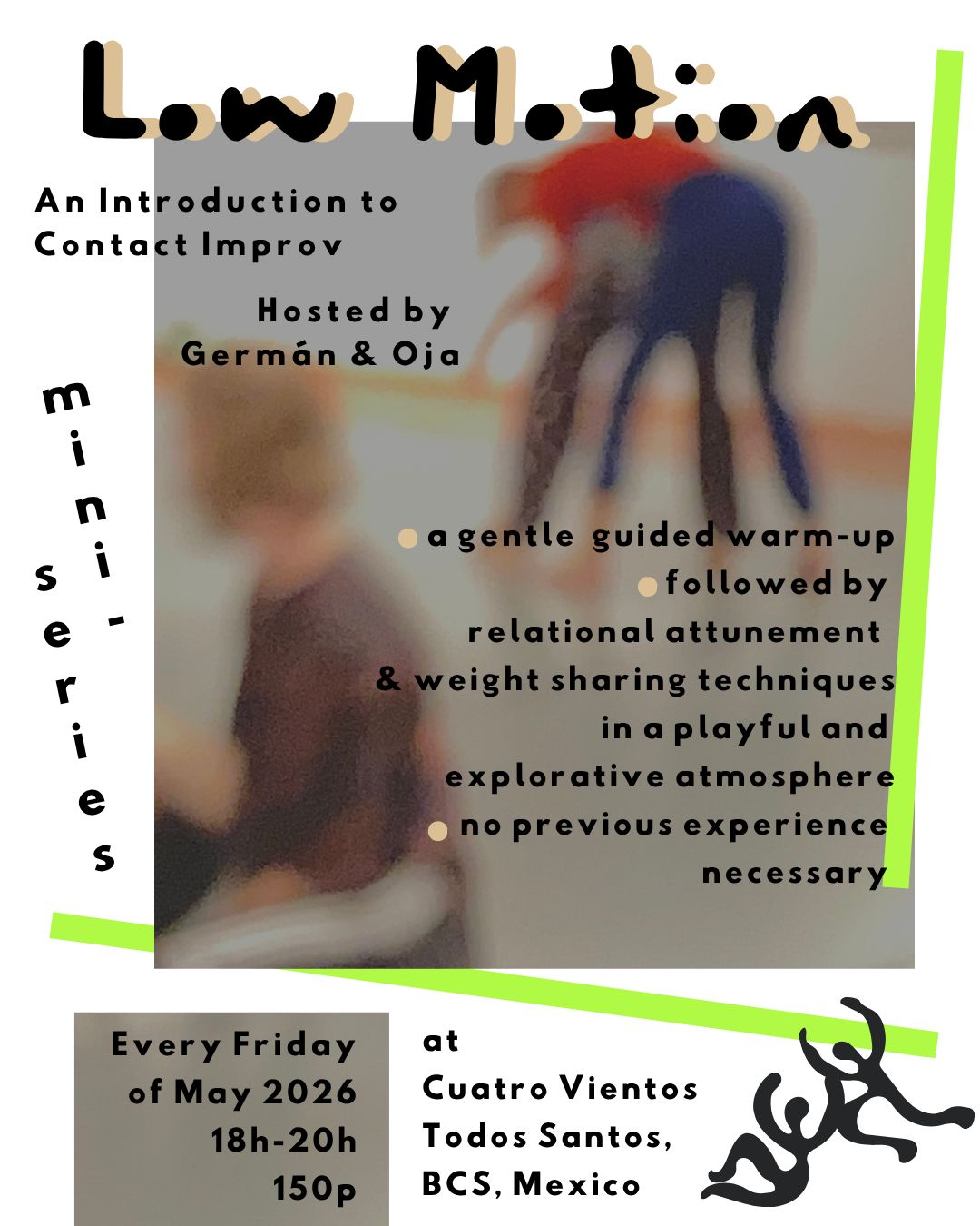 Low Motion: An Introduction to Contact Improv poster