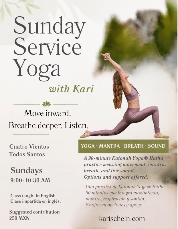 Sunday Service poster