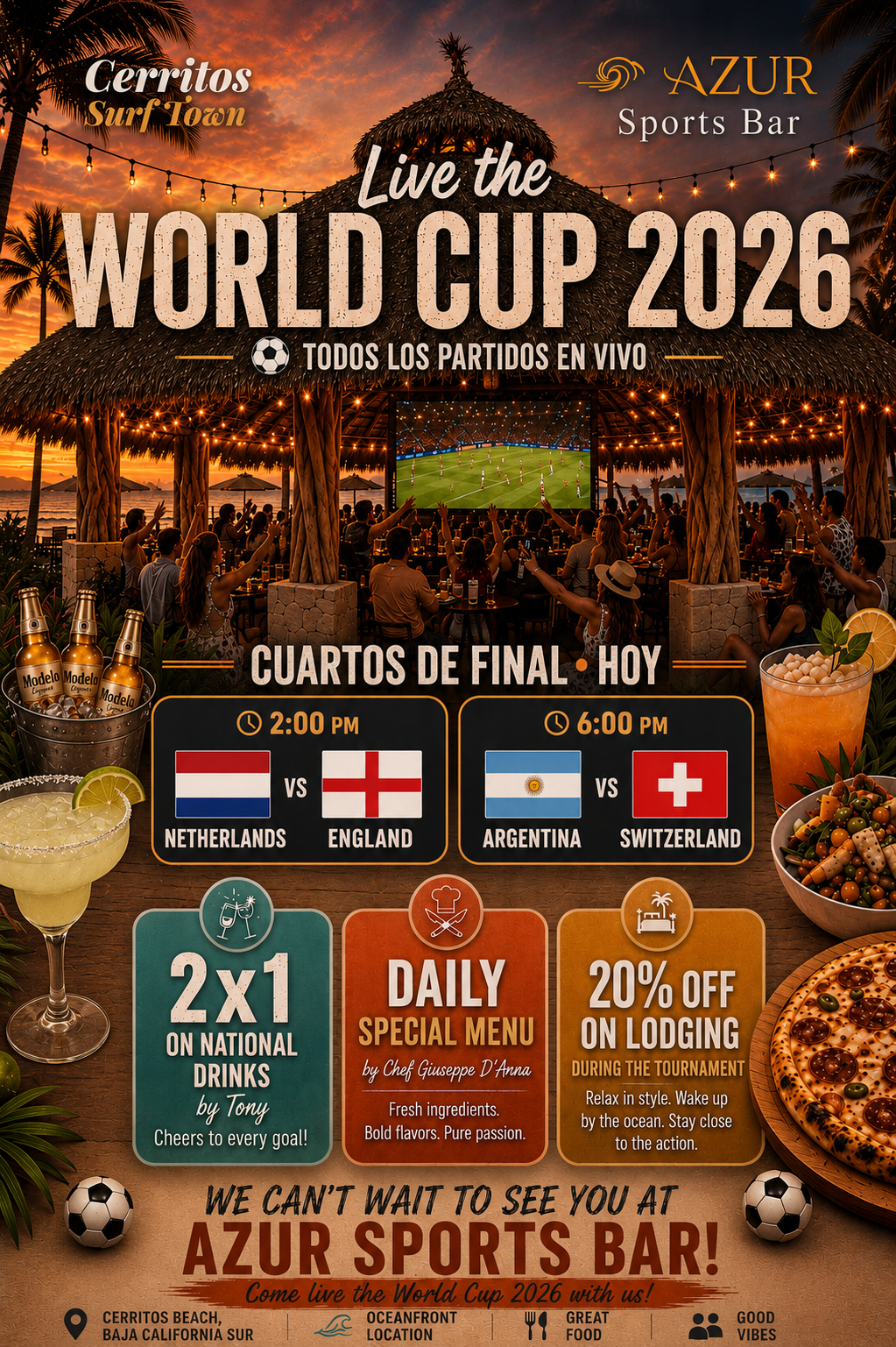 World Cup Quarter Finals poster