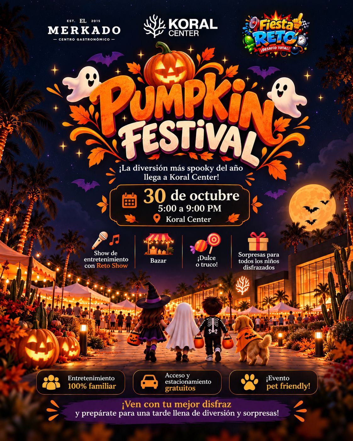 Pumpkin Festival — Koral Center (Halloween family afternoon)