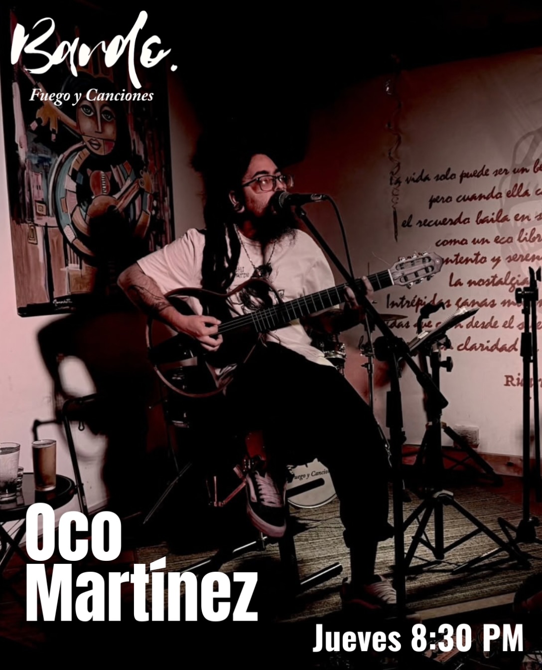Oco Martinez Live Music poster