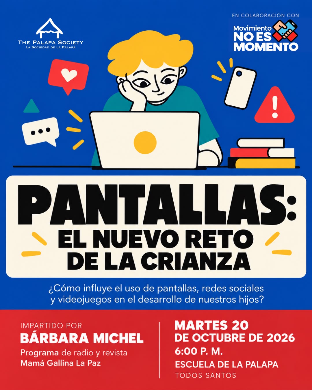 Screens: The New Challenge for Parenting — talk at La Palapa (Todos Santos)