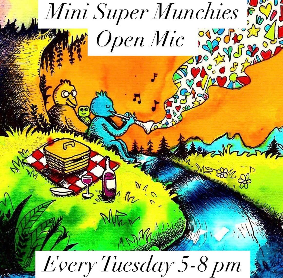 Mini Super Munchies Open Mic