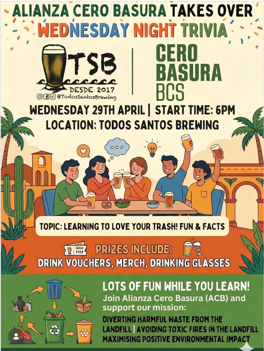 Alianza Cero Basura Wednesday Night Trivia poster