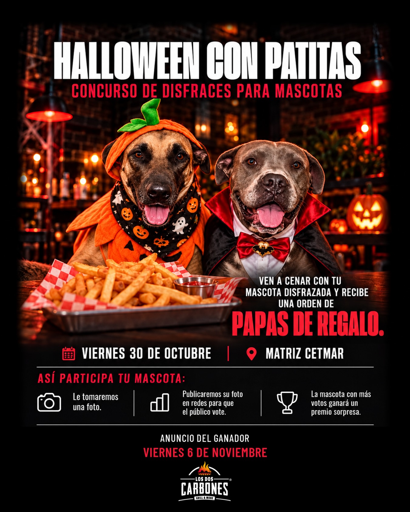 Halloween Con Patitas - Pet Costume Contest poster