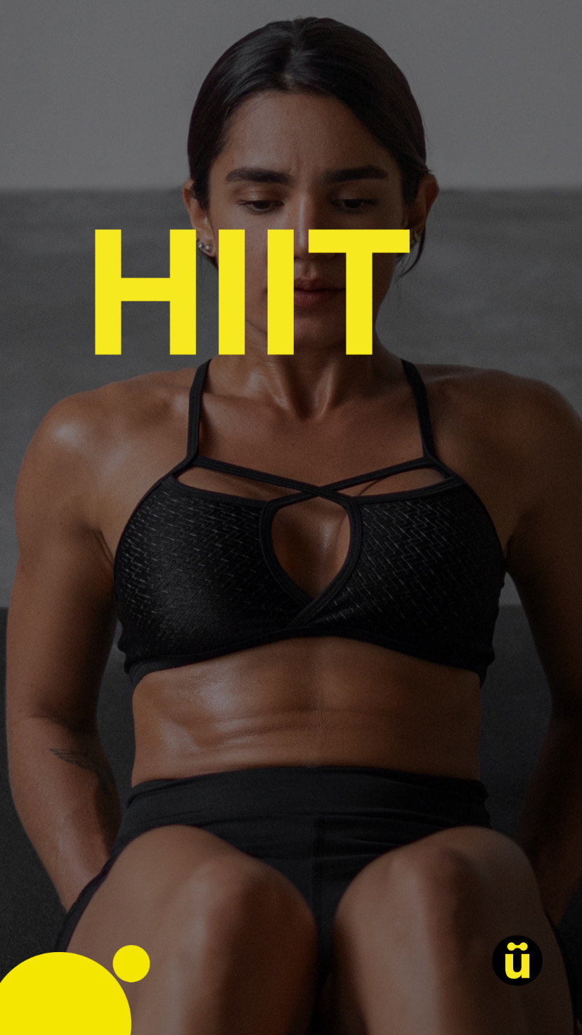 Live DJ HIIT WORKOUT poster