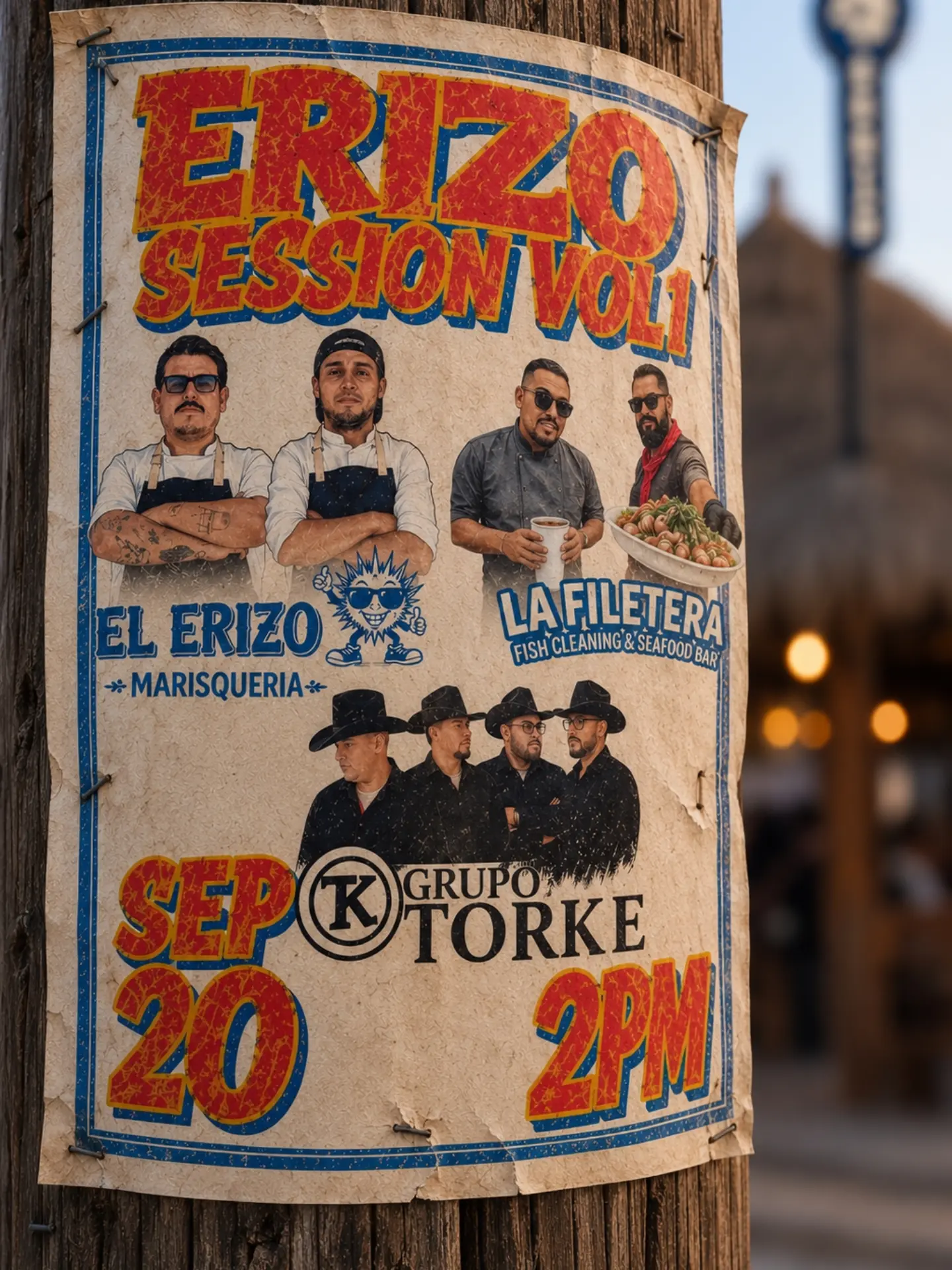 Erizo Session Vol. 1 - Grupo Torke Live Music & La Filetera Seafood