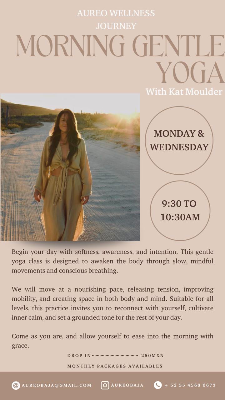 Morning Gentle Yoga poster