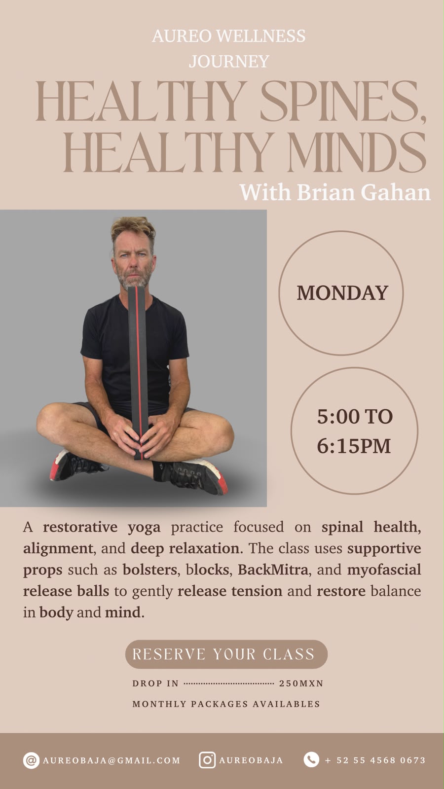 Restorative Yoga poster