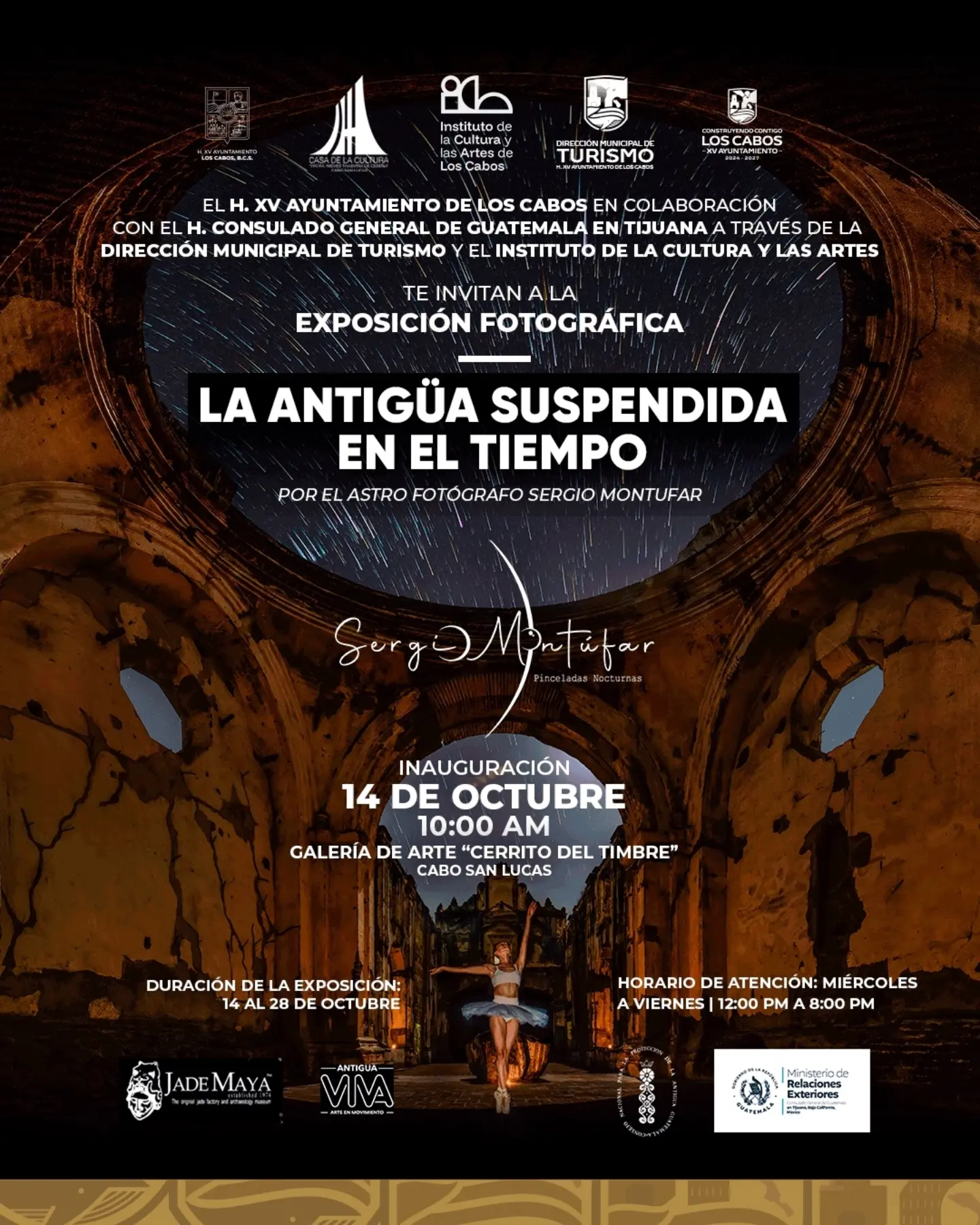 La Antigua suspendida en el tiempo — photography exhibition (Cerrito del Timbre)