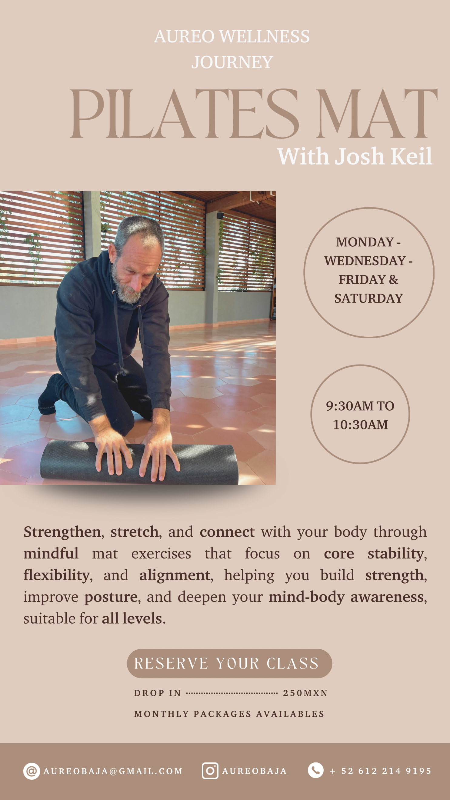 Pilates Mat with Josh