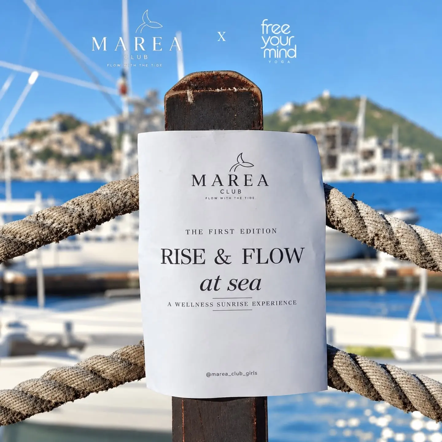 Rise & Flow at Sea poster