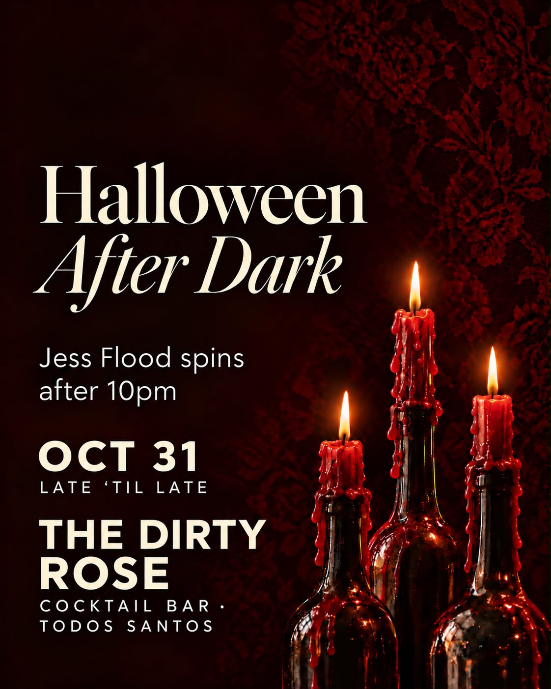 Halloween After Dark at The Dirty Rose poster