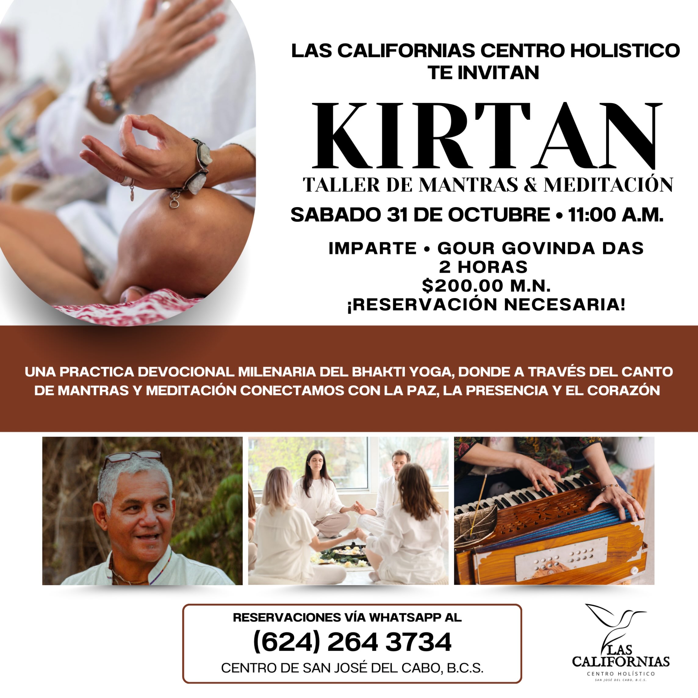 Kirtan - Mantras & Meditation Workshop poster