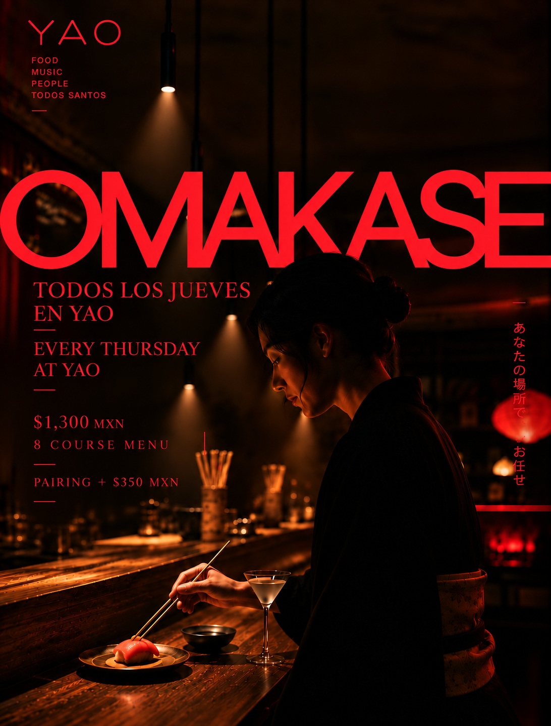 Omakase at Yao poster