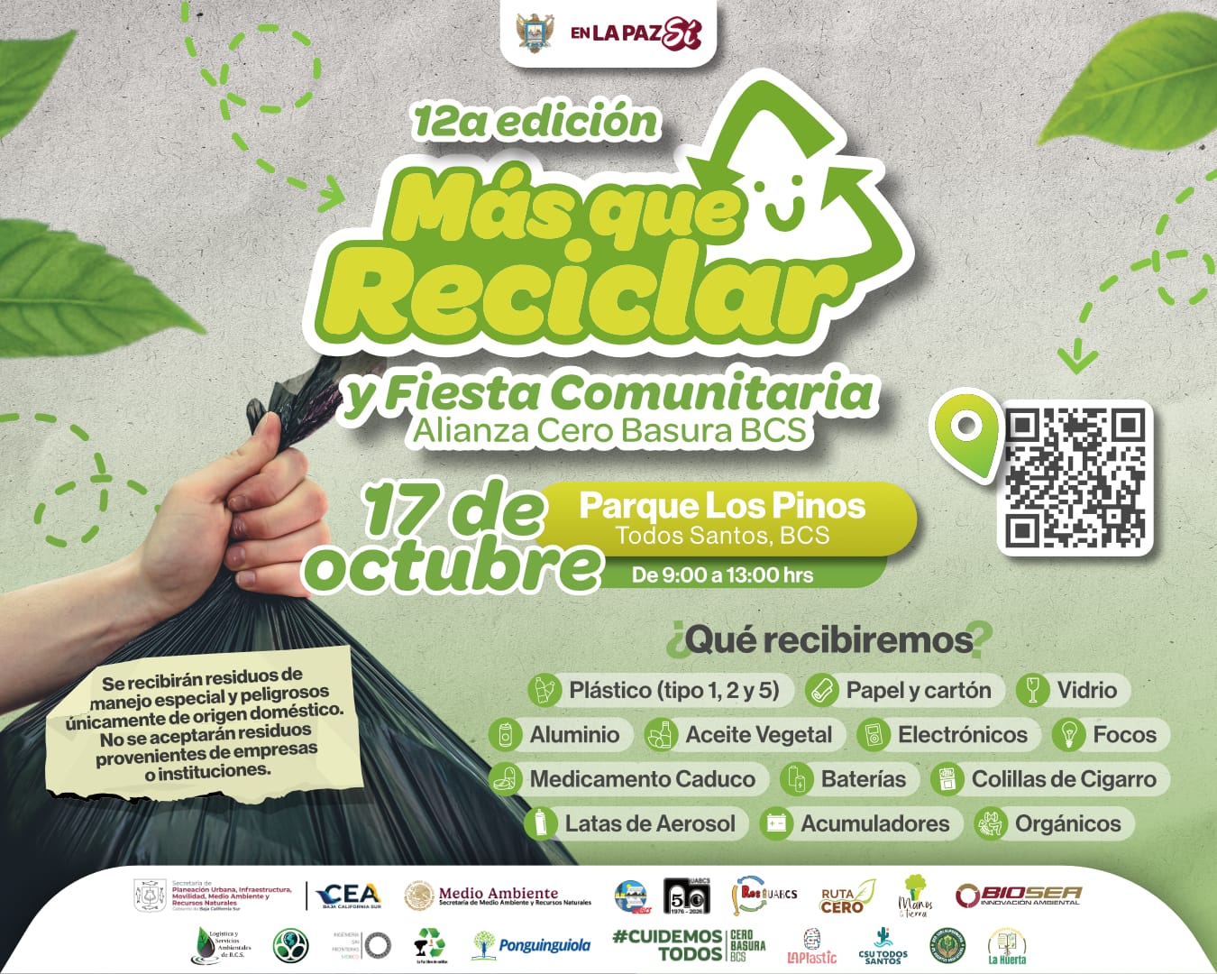 Más que Reciclar en Todos Santos poster