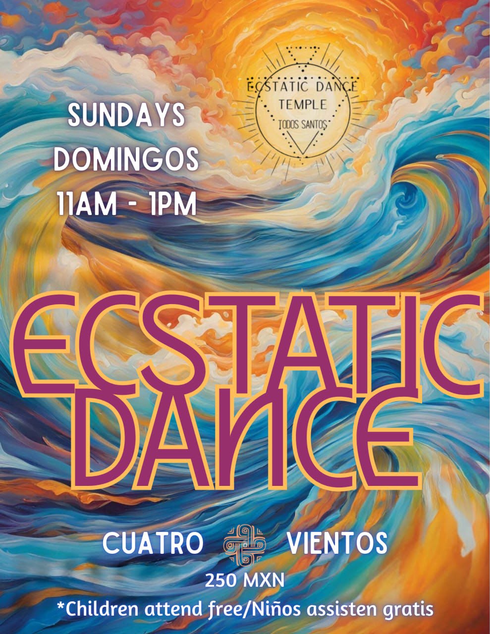 Ecstatic Dance Session poster
