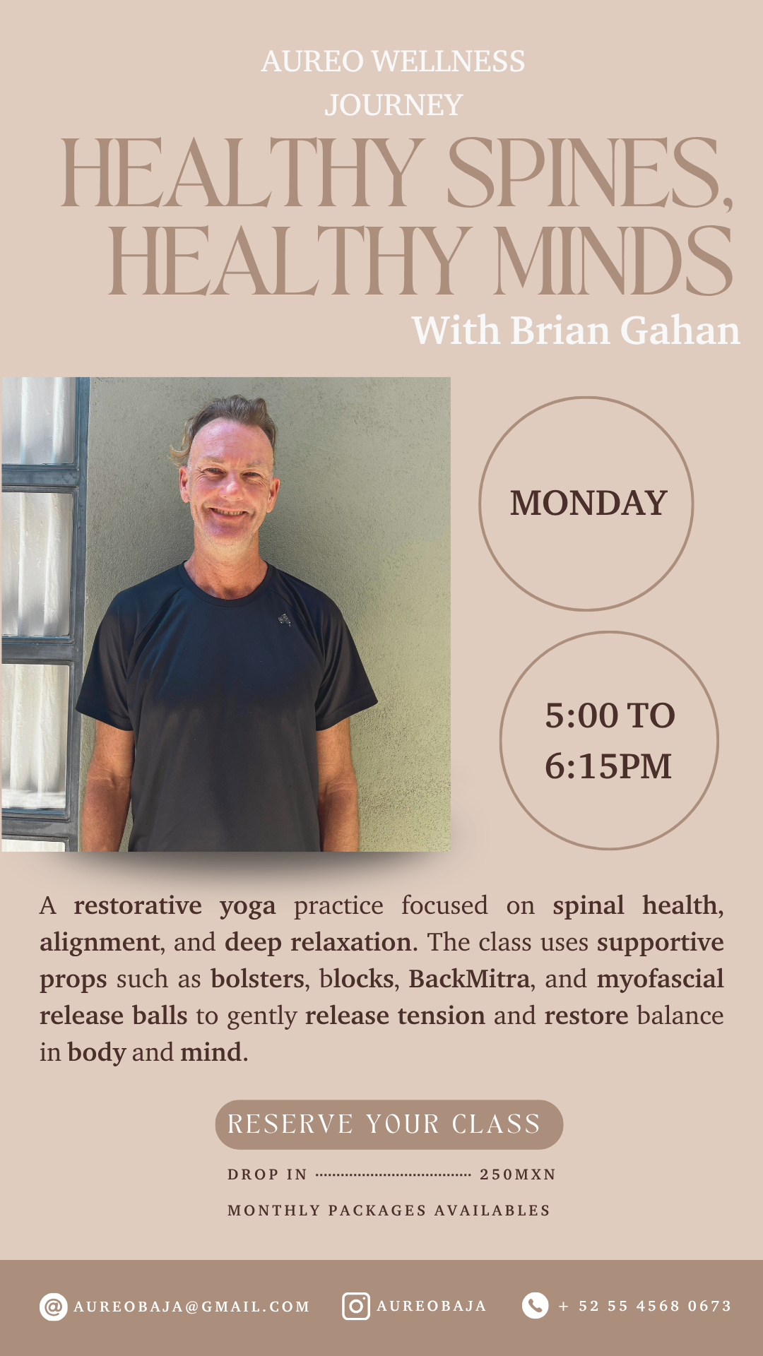 Restaurative Yoga poster