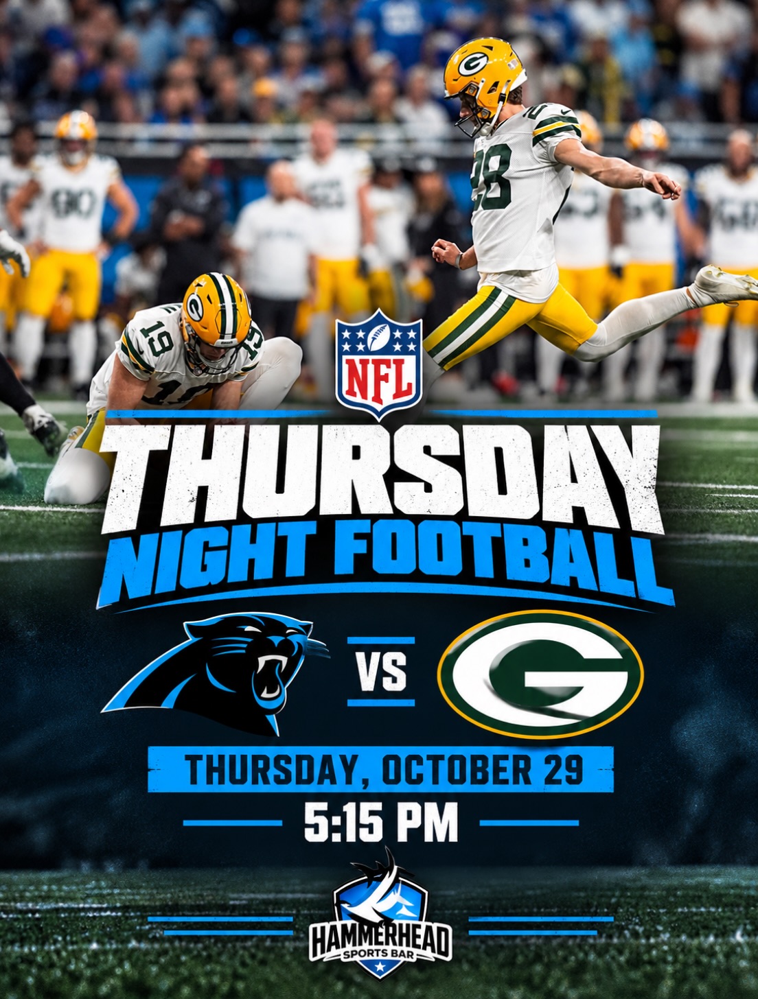 Thursday Night Football: Panthers vs Packers poster