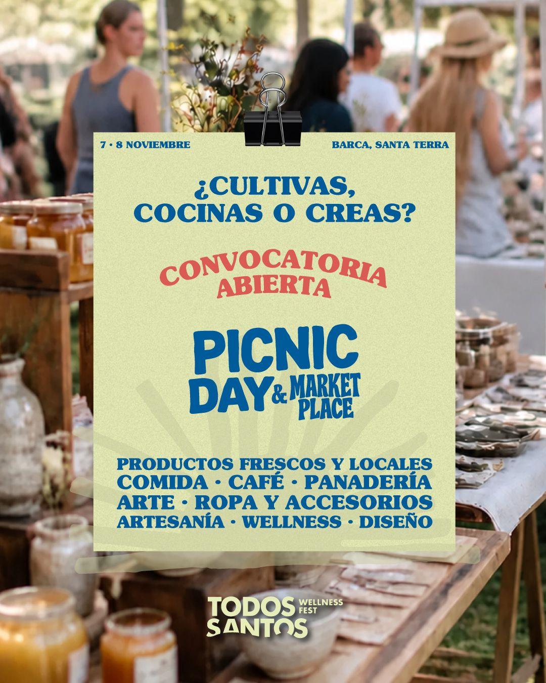 Picnic Day & Marketplace poster