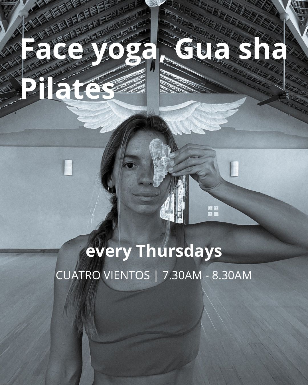 Face Yoga, Gua Sha & Pilates poster