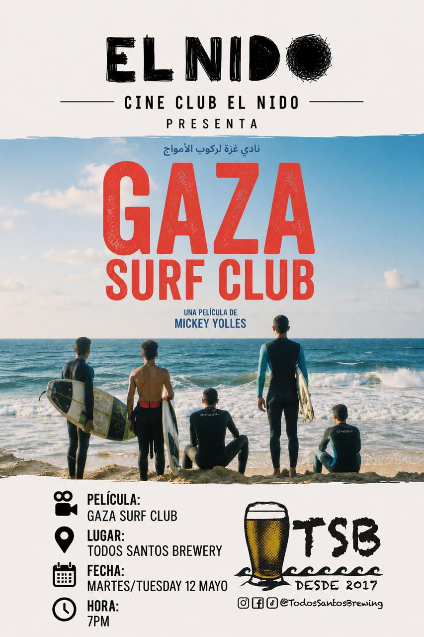 Gaza Surf Club - Film Screening poster
