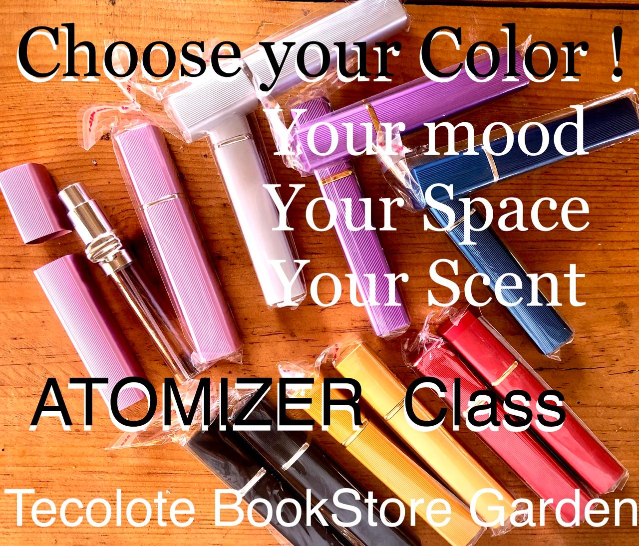 Essential Oils Atomizer Workshop poster