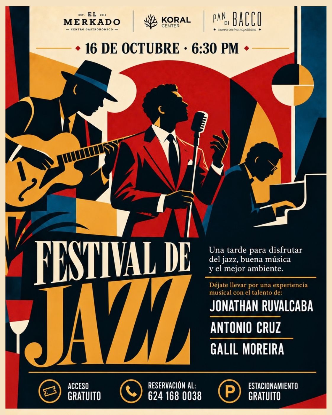 Festival de Jazz — El Merkado at Koral Center
