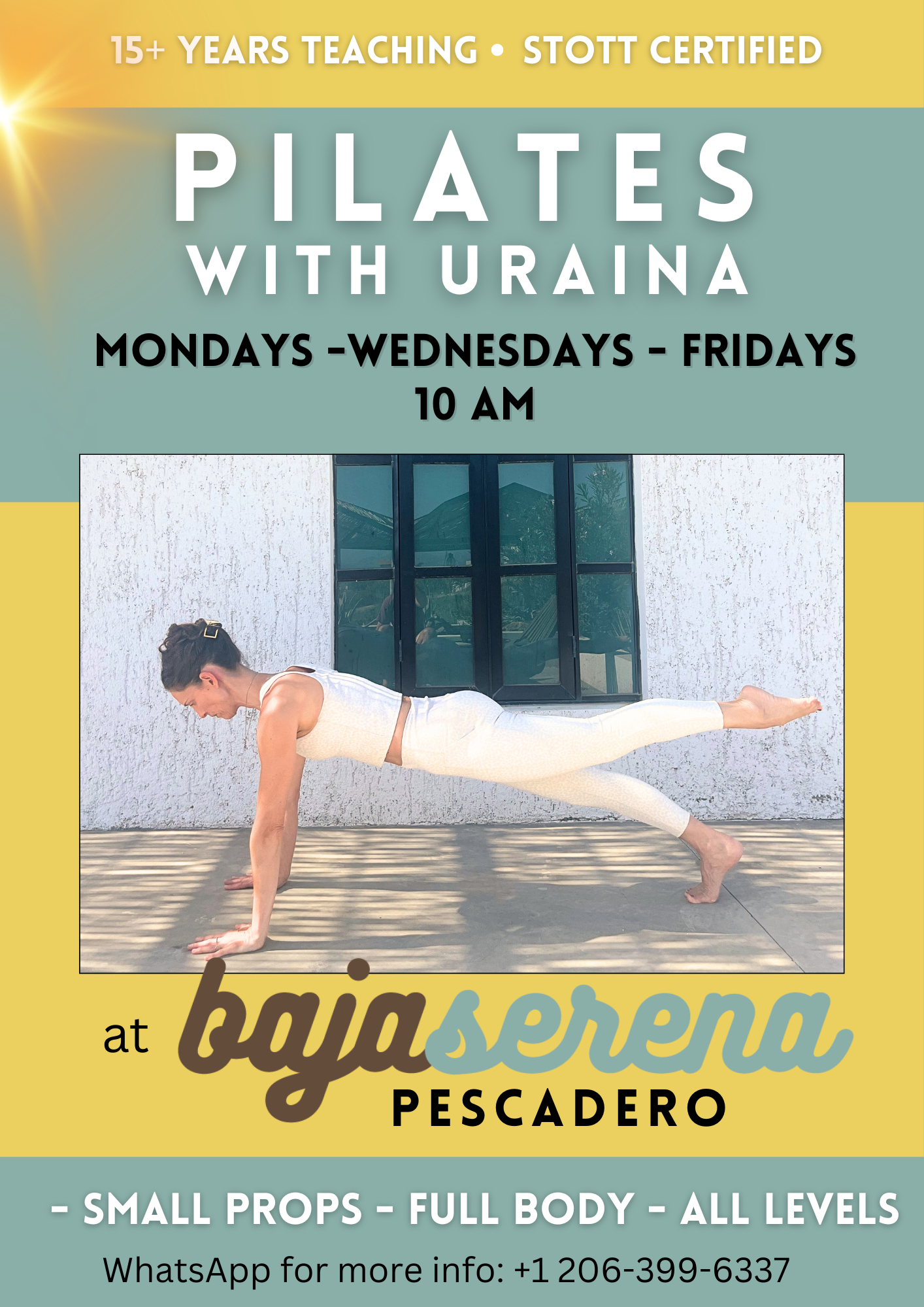 Pilates with Uraina poster