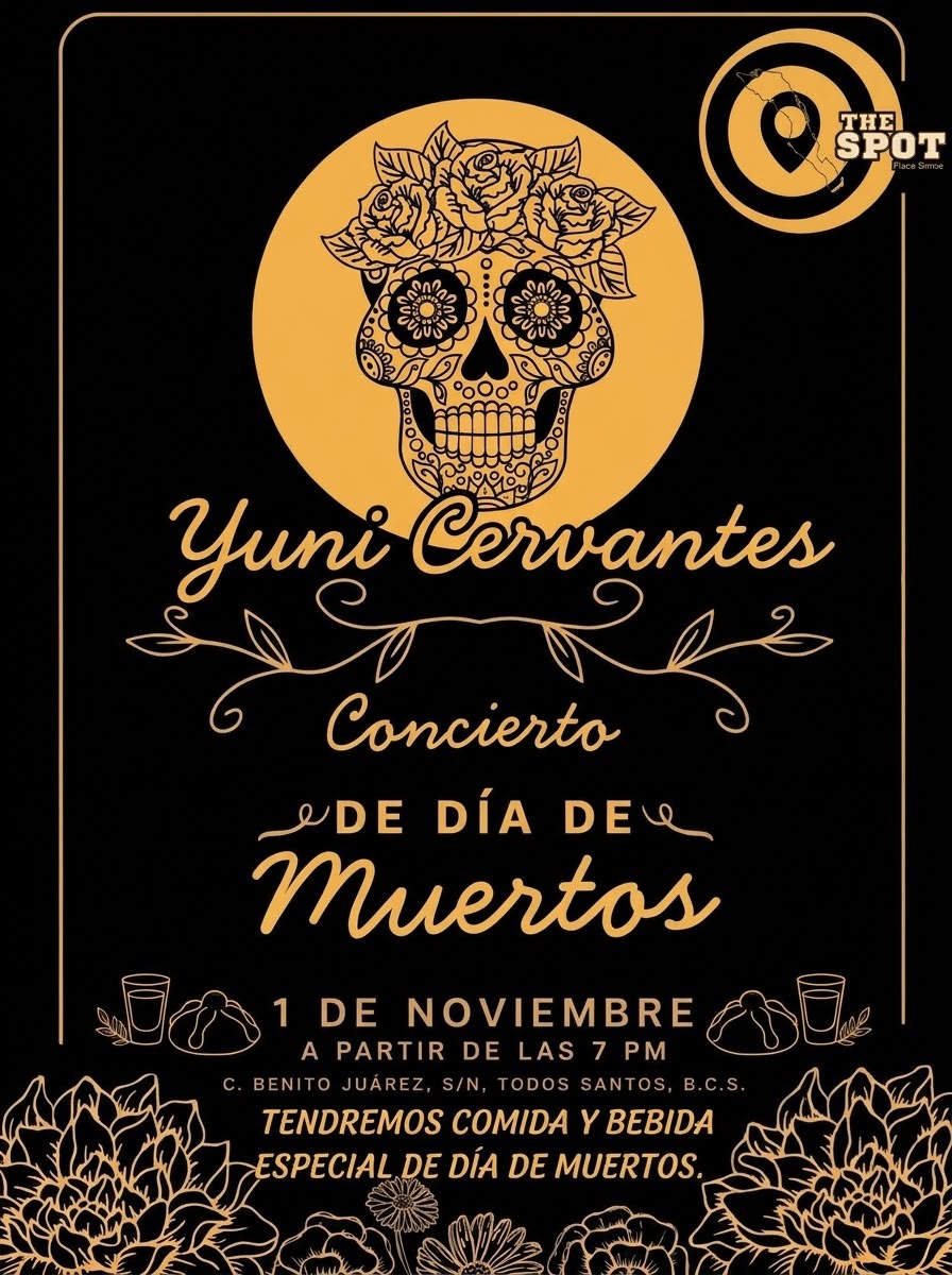 Day of the Dead Concert - Yuni Cervantes poster