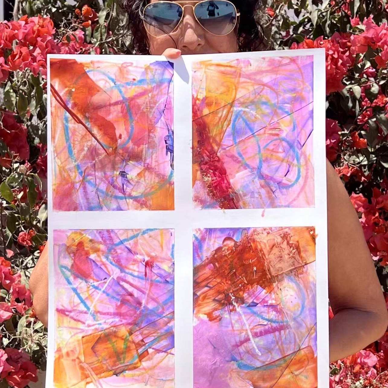 Abstract Art Class poster