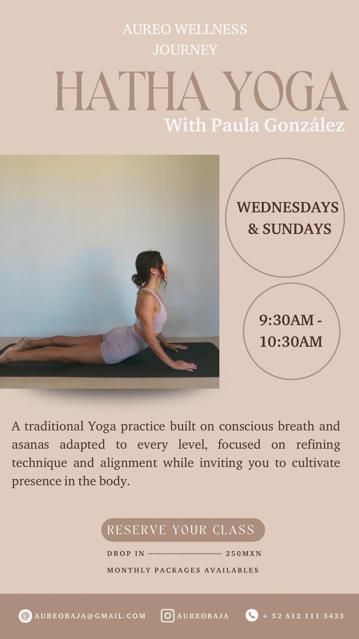 Hatha Yoga with Paula poster
