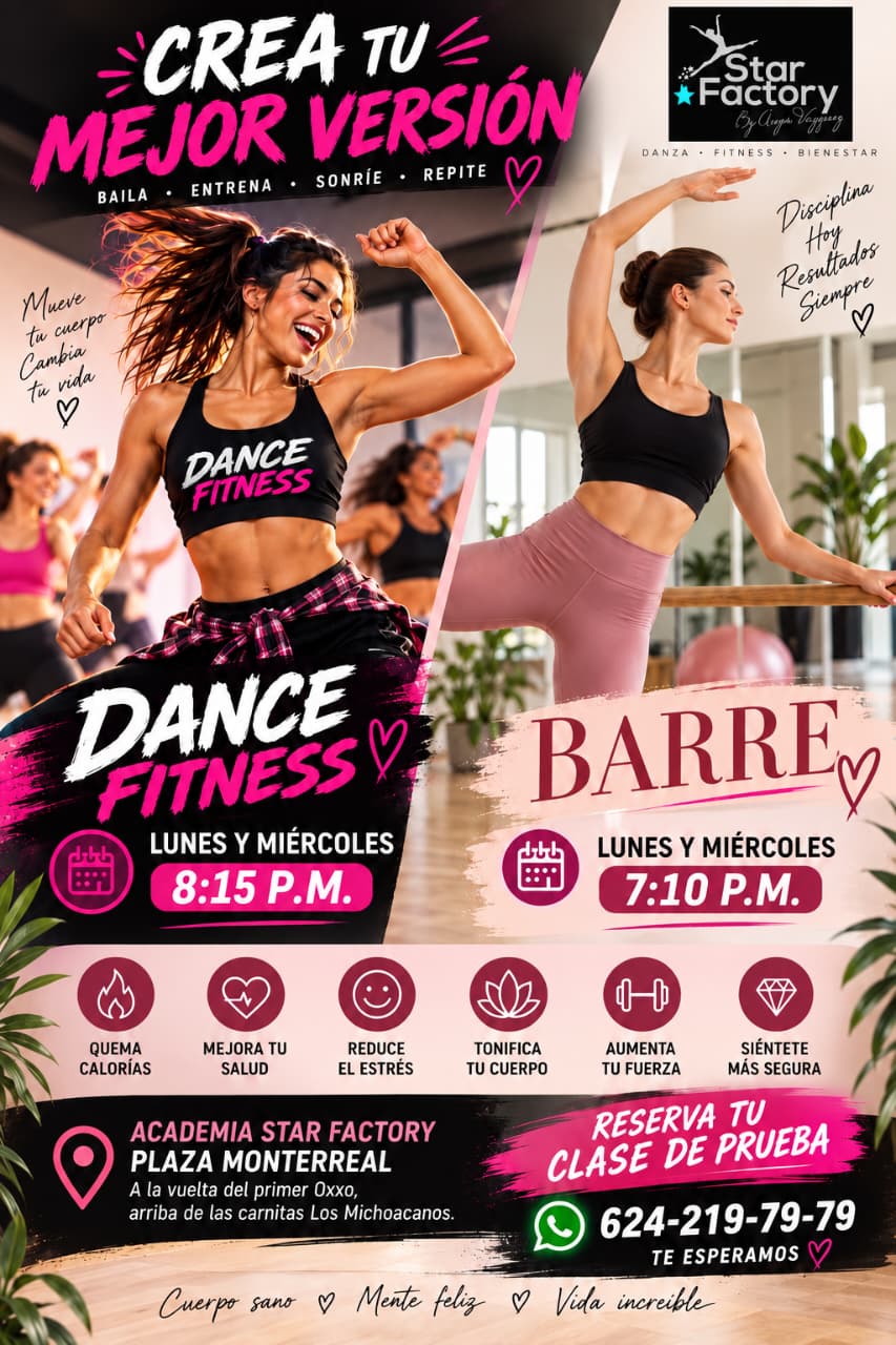 Barre Class at Star Factory poster