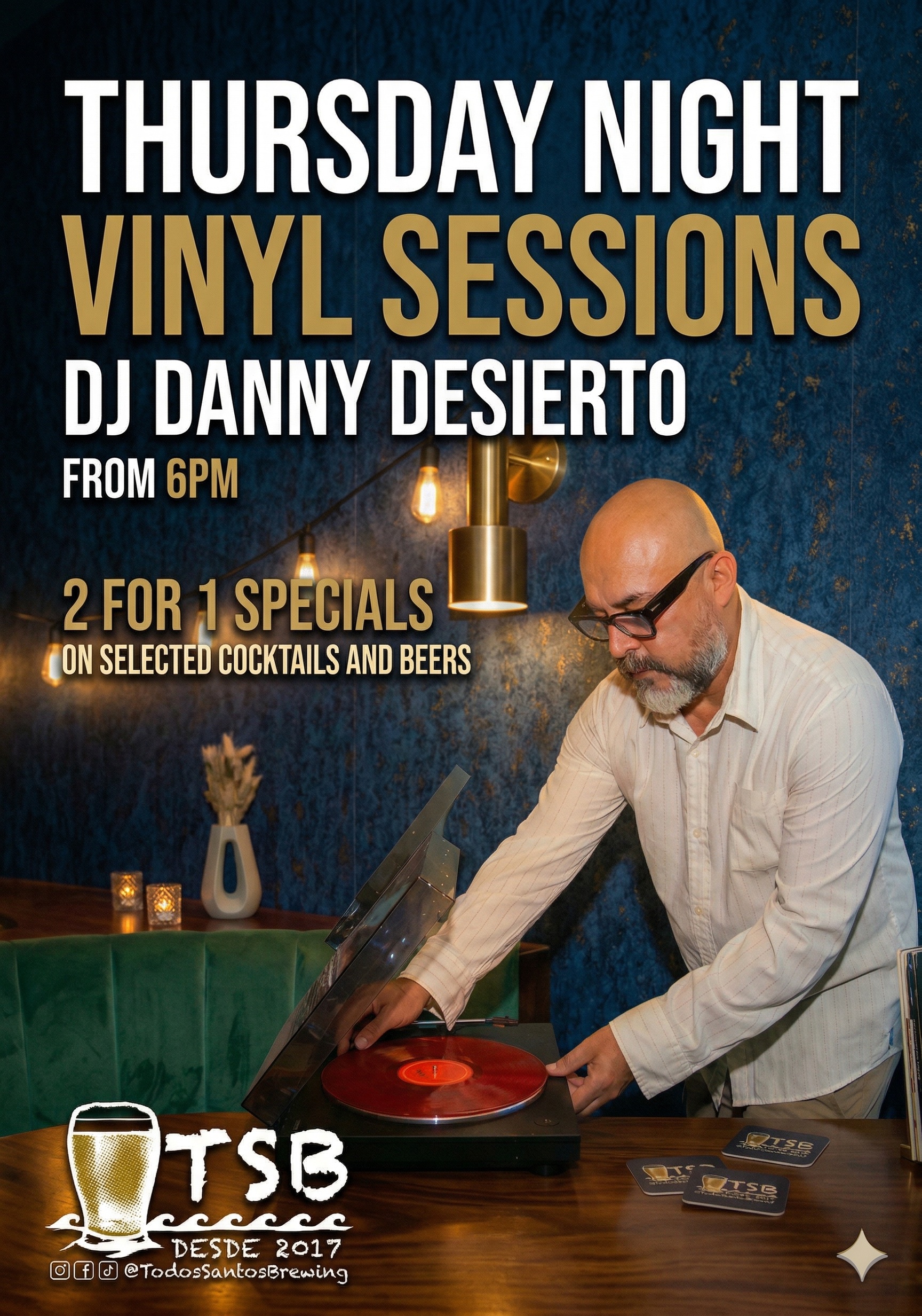 Thursday Night Vinyl Night - DJ Dany Desierto