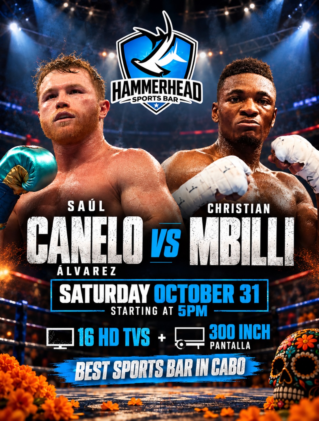 Canelo Álvarez vs. Christian Mbilli Fight Night poster