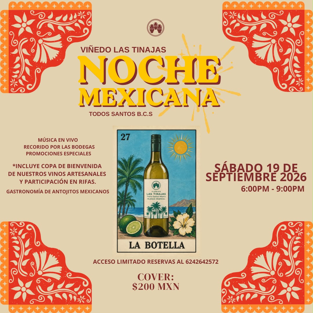 MEXICAN PARTY VIÑEDO LAS TINAJAS poster