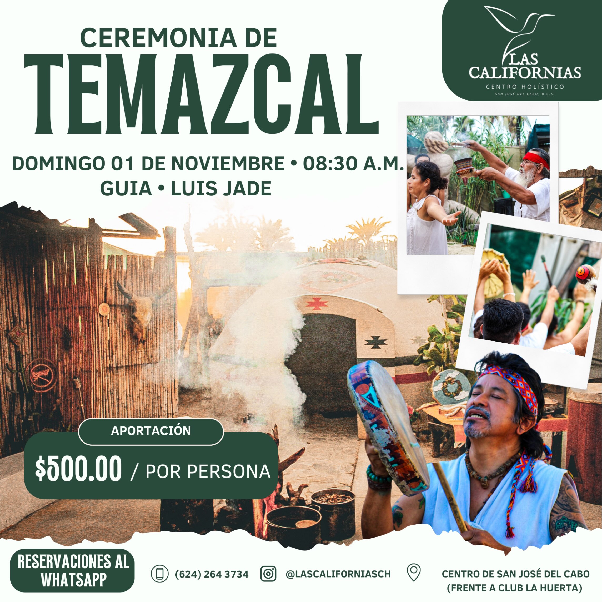 Temazcal Ceremony poster