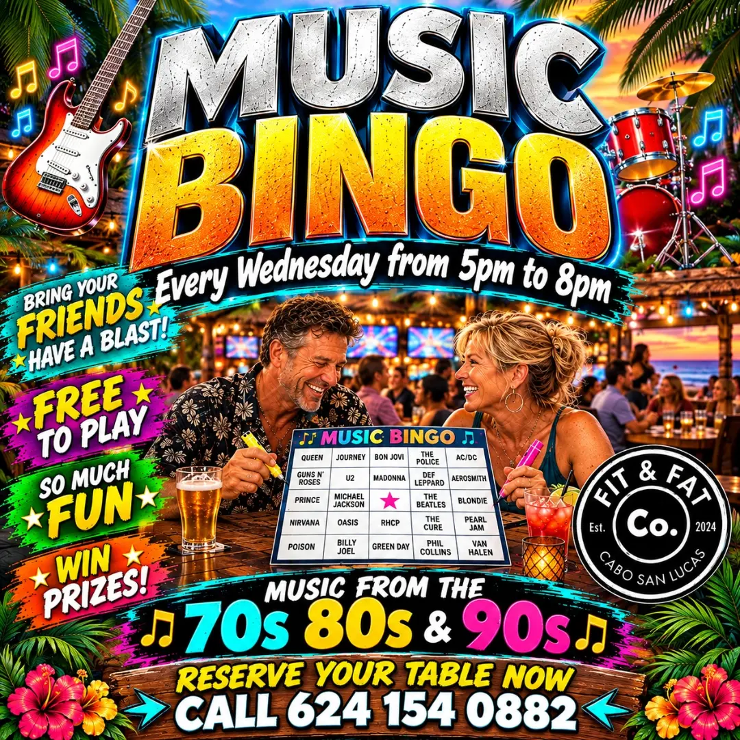 Music Bingo poster