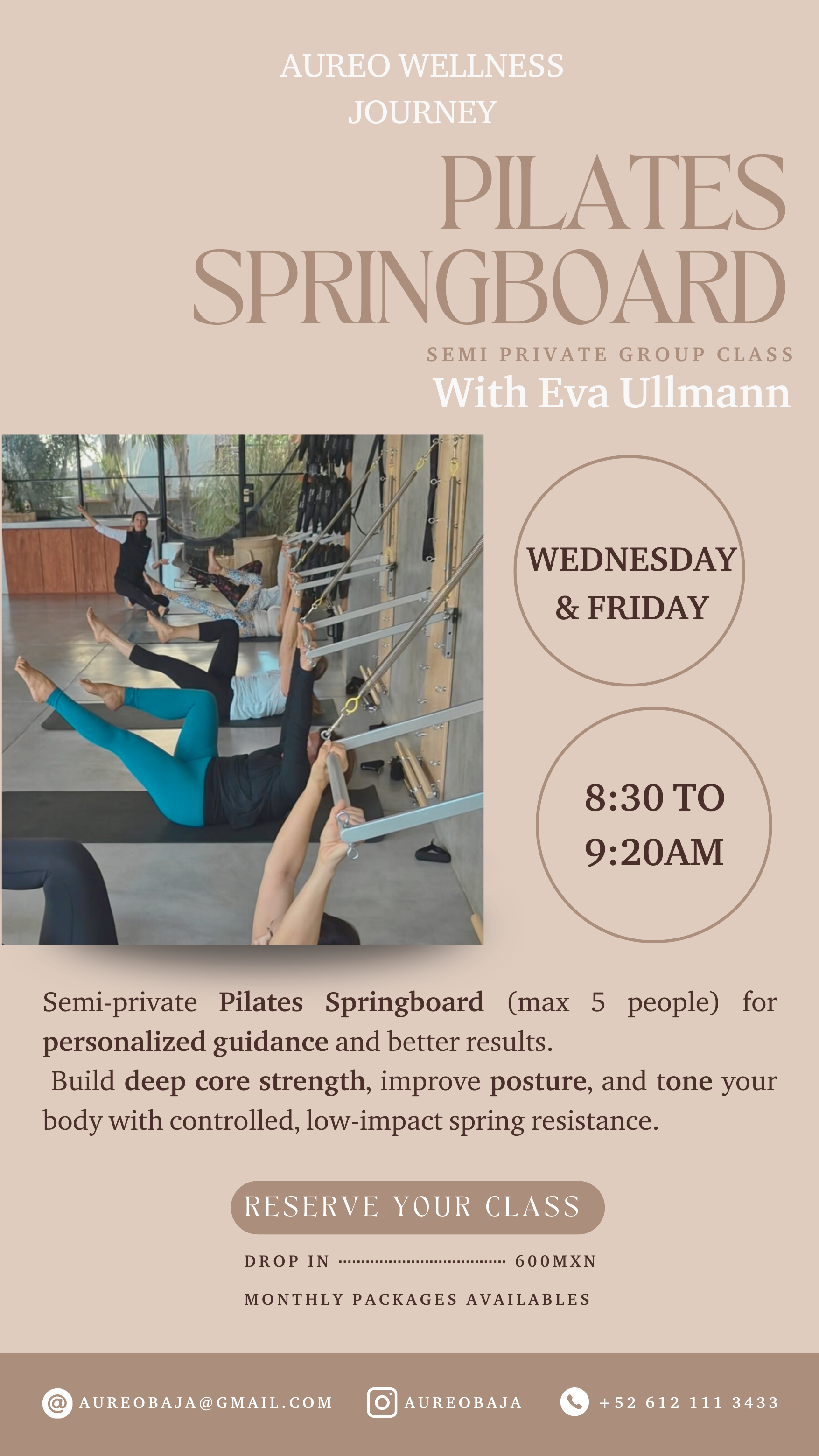 Springboard Pilates with Eva Ullmann
