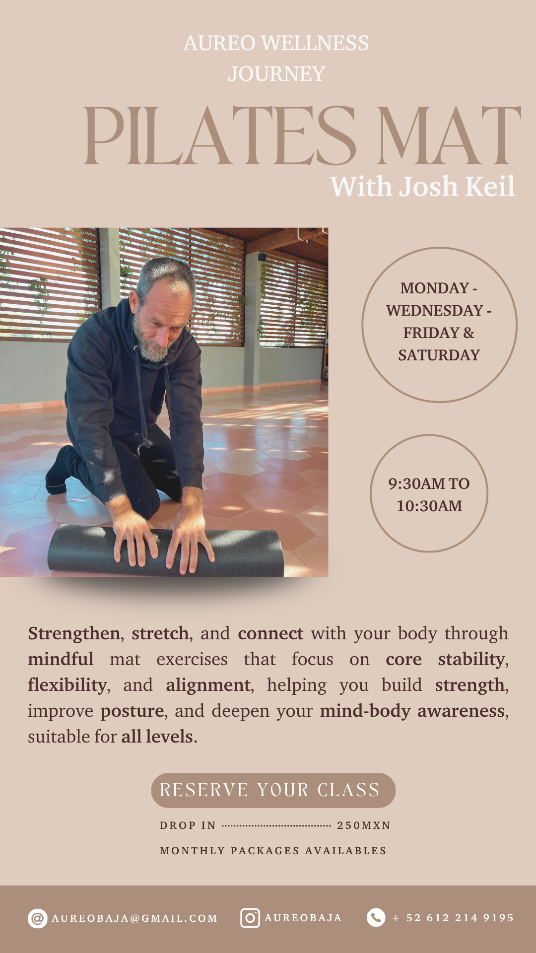 Pilates Mat with Josh